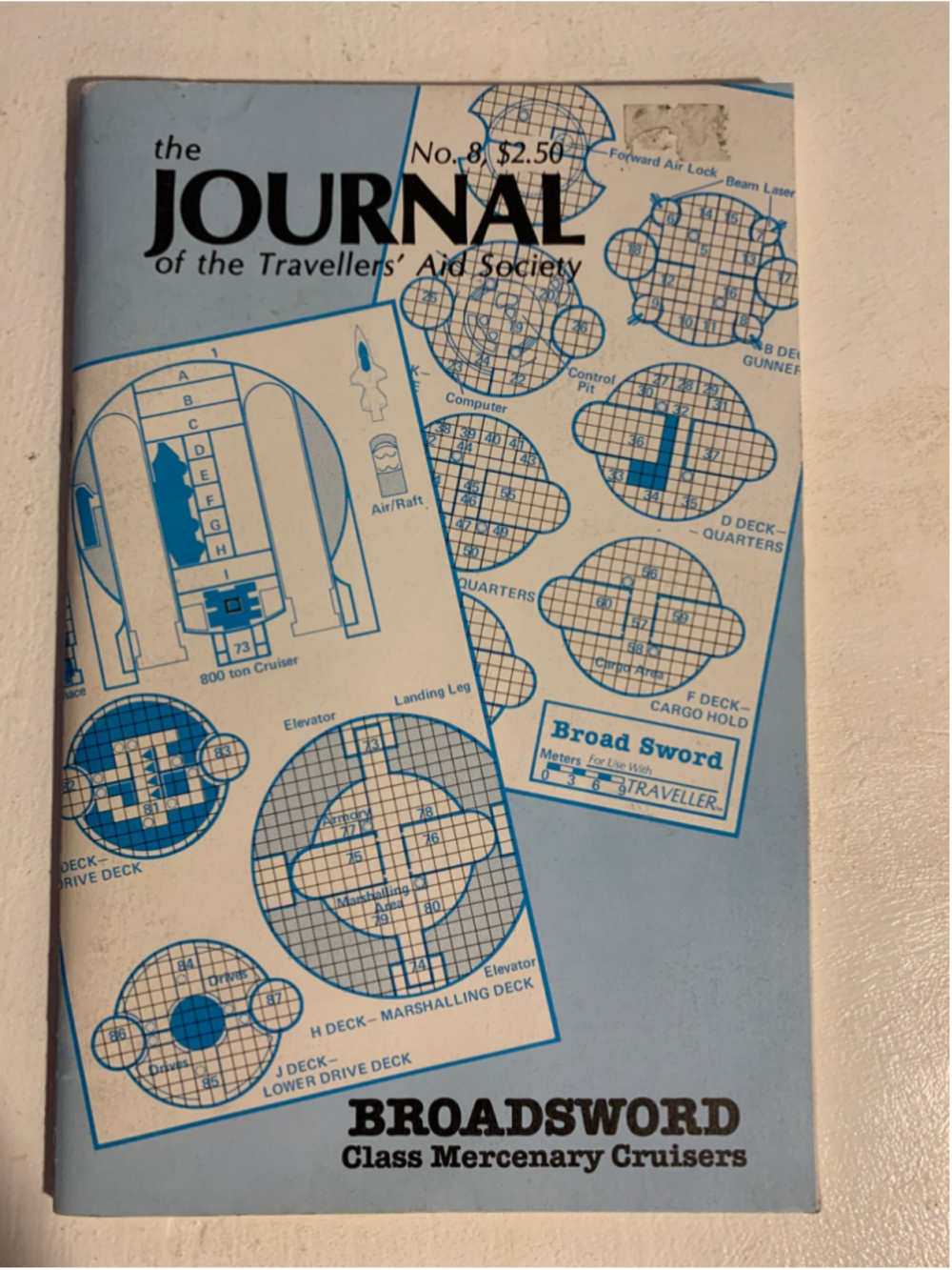 Unbranded Board Game The Journal of the Traveller’s Aid Society no. 8
